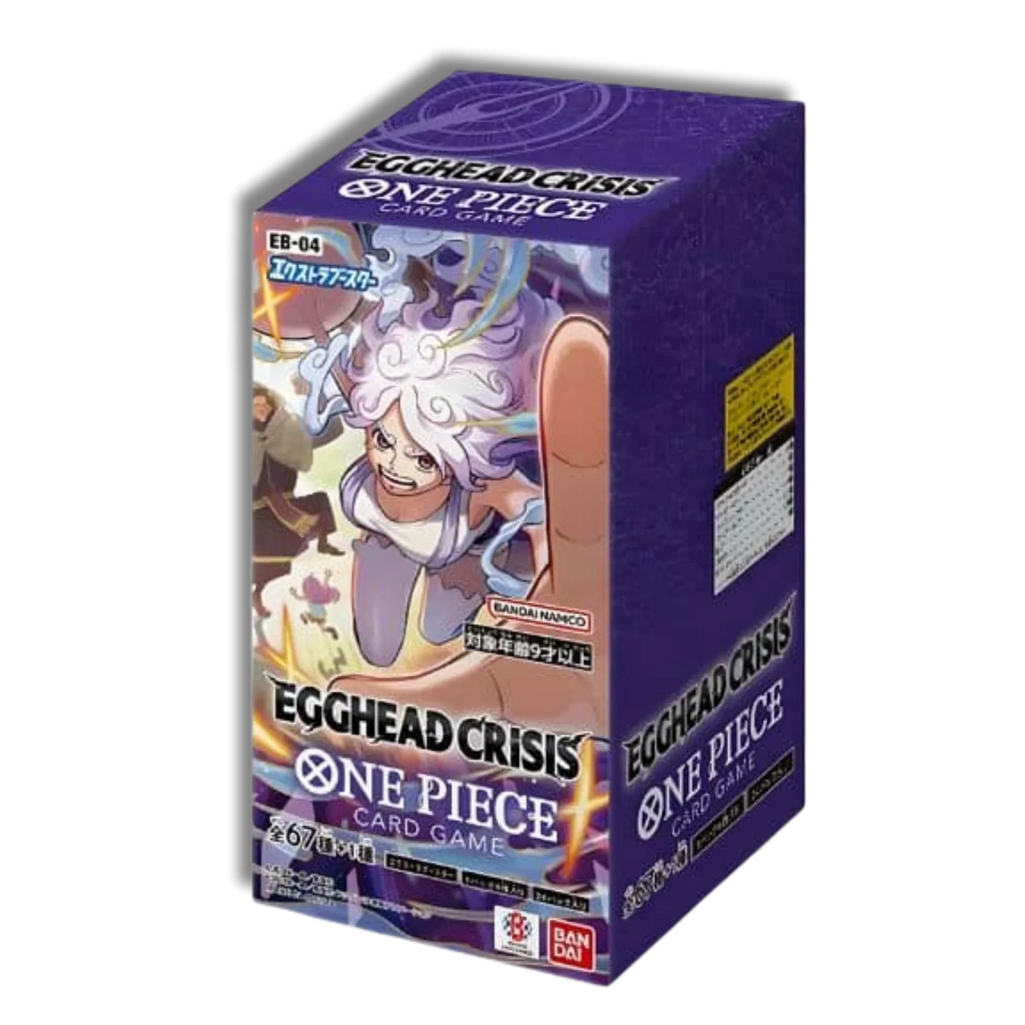 Booster Box One Piece Card Game EB-03 Heroines Edition en japonés con 24 sobres para coleccionistas y jugadores de TCG