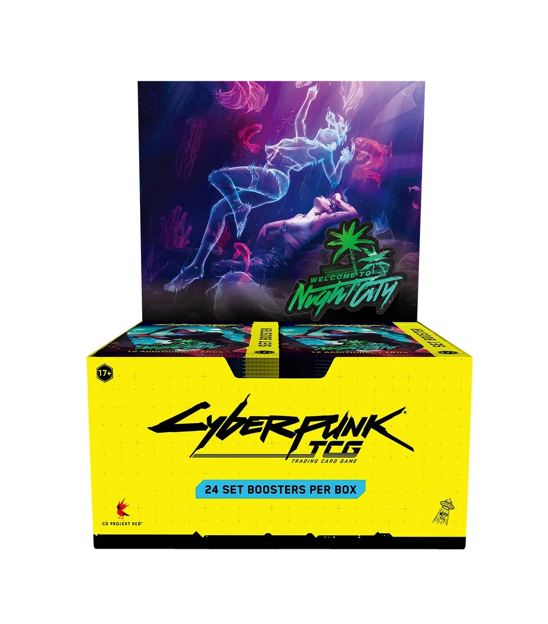 Cyberpunk TCG Welcome to Night City Booster Display Inglés (24 Sobres) – [PREVENTA]