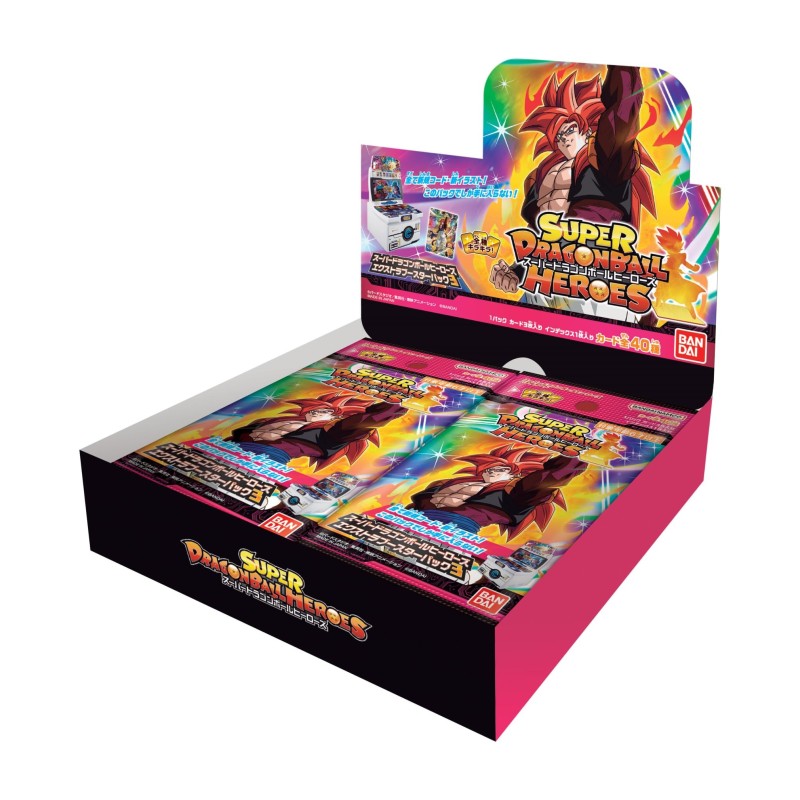 Super Dragon Ball Heroes Extra Booster Box Japonés