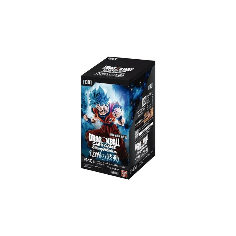 Dragon Ball Super Card Game Fusion World FB01 Beat of Awakening Booster Box Japonés