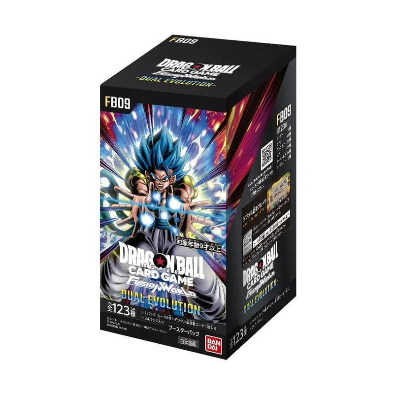 Dragon Ball Super Card Game Fusion World FB09 Dual Evolution Booster Box Japonés