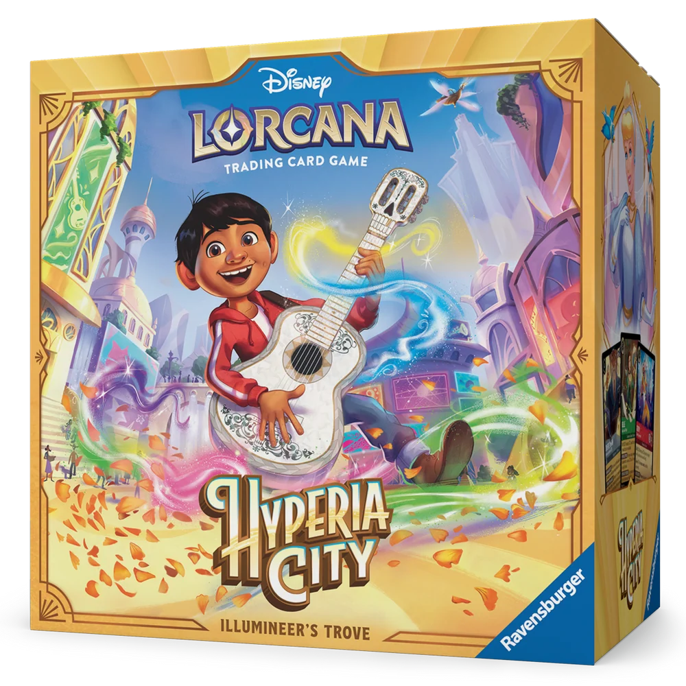 Disney Lorcana Hyperia City Illumineer's Trove Inglés – [PREVENTA]