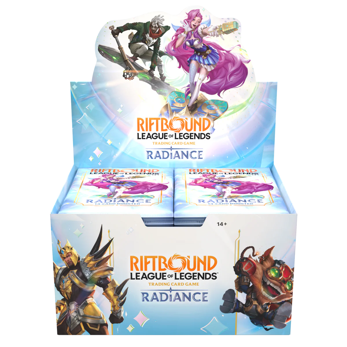 Riftbound: League of Legends TCG Radiance Booster Display Inglés (24 Sobres) – [PREVENTA]