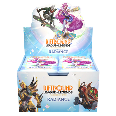 Riftbound: League of Legends TCG Radiance Booster Display Inglés (24 Sobres) – [PREVENTA]