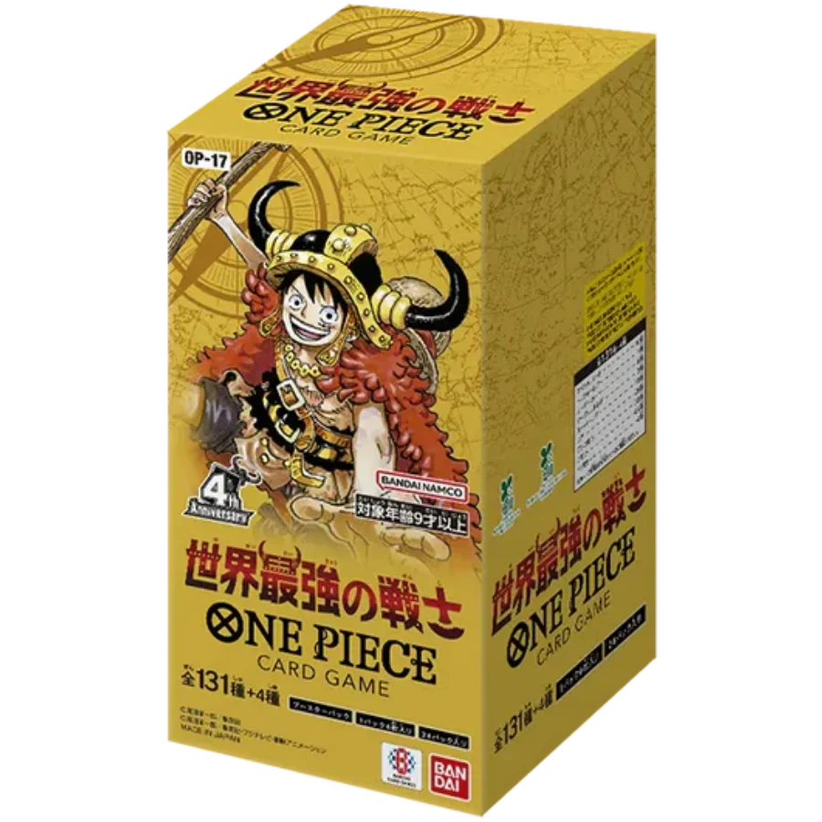 One Piece Card Game Booster Box Display OP-17 The World's Strongest Warriors Japonés (24 Sobres) – [PREVENTA]