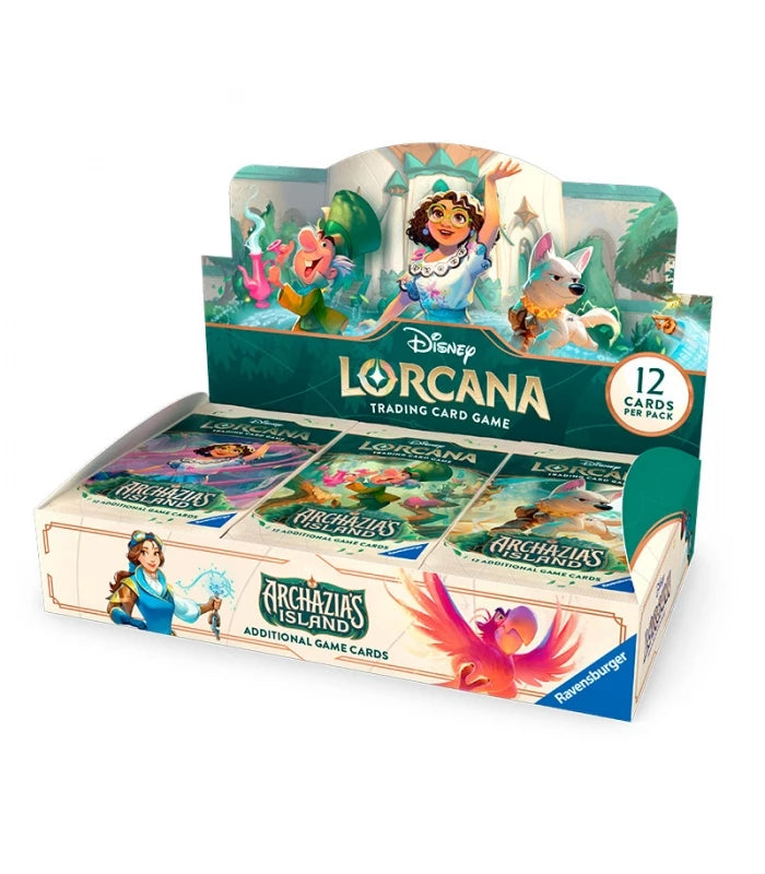 Disney Lorcana TCG Booster Box Display Archazia's Island Inglés (24 Sobres)