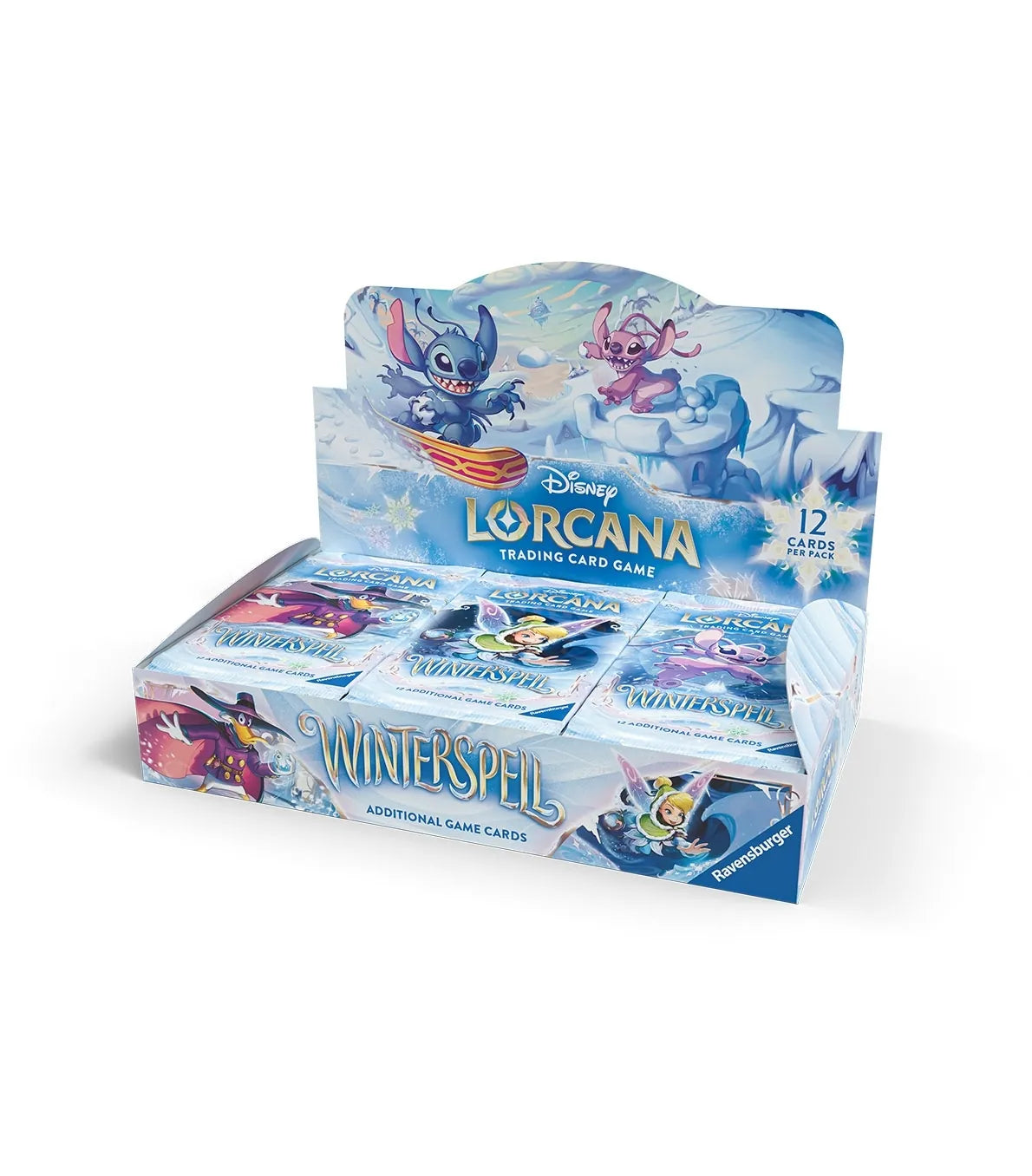 Disney Lorcana TCG Booster Box Display Winterspell Inglés (24 Sobres)