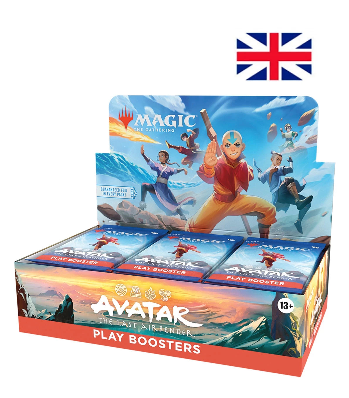 Magic: The Gathering Play Booster Display Avatar: The Last Airbender Inglés (30 Sobres)