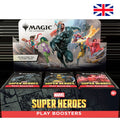 Magic: The Gathering Play Booster Display Marvel Super Heroes Inglés (30 Sobres)