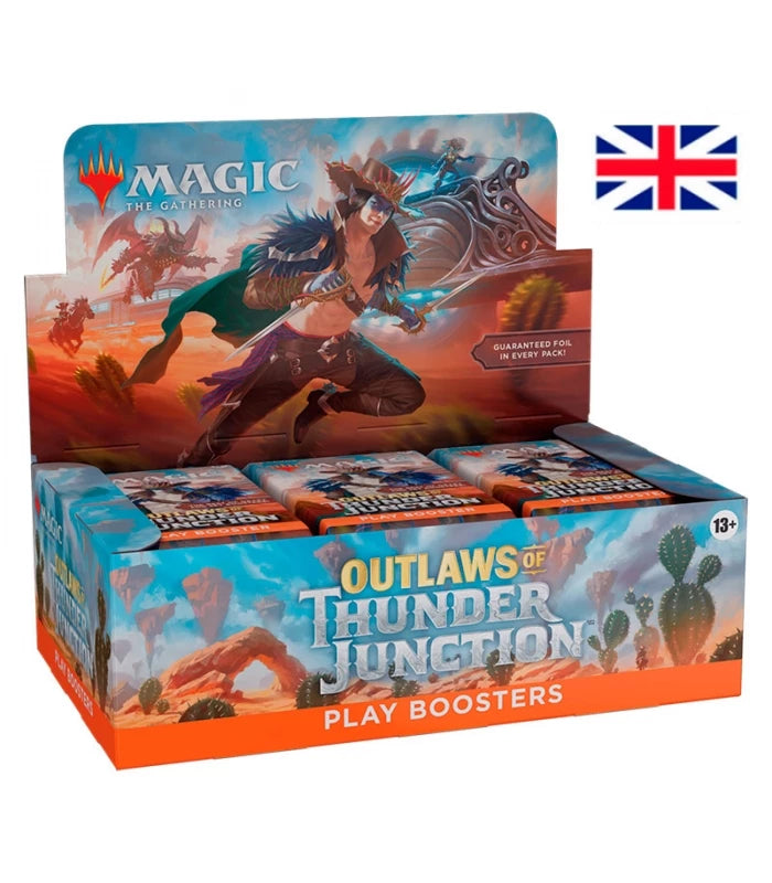 Magic: The Gathering Play Booster Display Outlaws of Thunder Junction Inglés (36 Sobres)