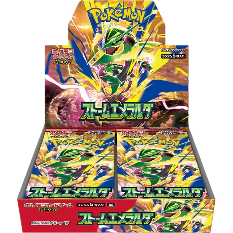 Pokémon Storm Emeralda (M6) Booster Box Japonés -  [PREVENTA]